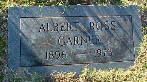 Albert Ross Garner Gravestone
