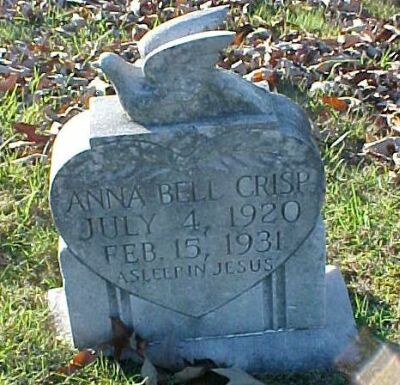Anna Bell Crisp Gravestone