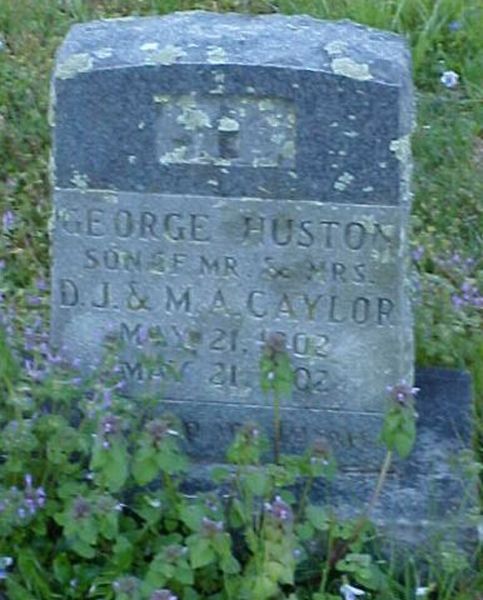 George Huston Caylor Gravestone