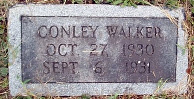 Conley Walker gravestone