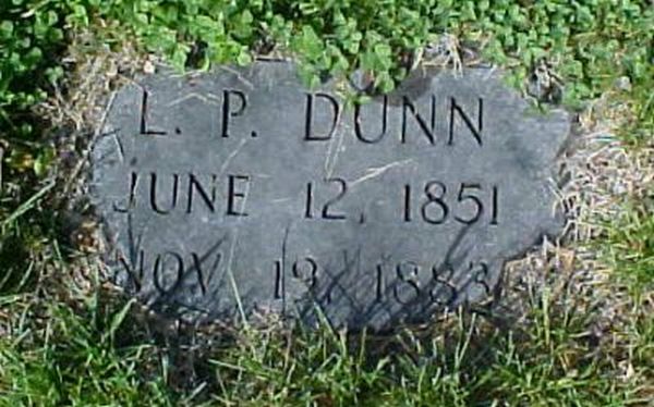 L. P. Dunn Gravestone