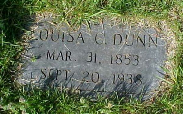 Louisa C. Dunn Gravestone