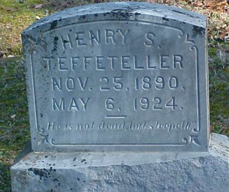Henry S Teffeteller Gravestone