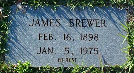 James Brewer Gravestone
