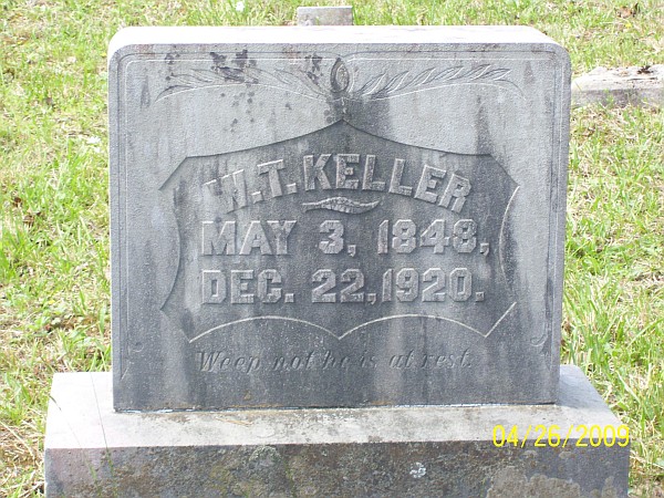 W. T. Keller Gravestone