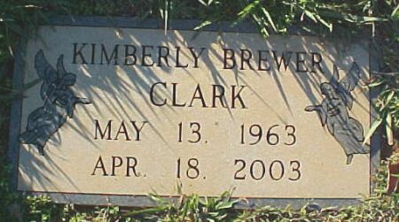 Kimberly Brewer Clark Gravestone