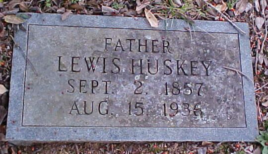 Lewis Huskey Gravestone