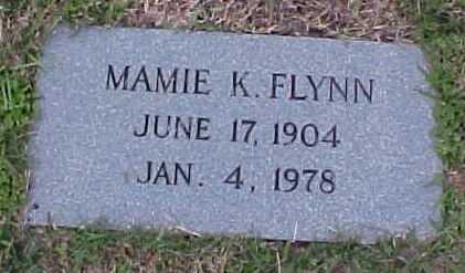 Mamie K. Flynn Gravestone