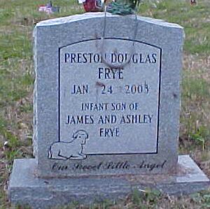 Preston Douglas Frye Gravestone