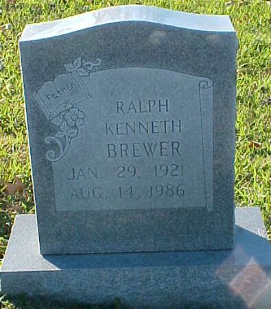 Ralph Kenneth Brewer Gravestone
