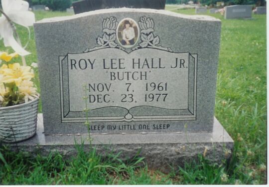Roy Lee Hall Gravestone