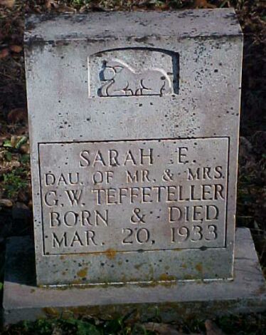 Sarah E Teffeteller Gravestone