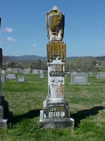 Sarah Elizabeth Freshour Bird Gravestone