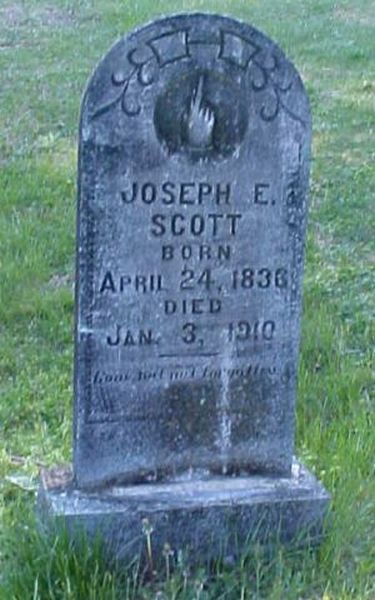 Joseph E. Scott Gravestone