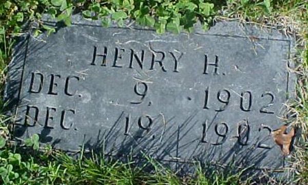 Henry H. Walker Gravestone