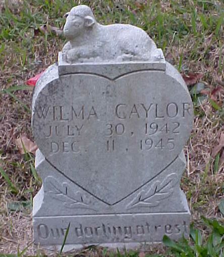 Wilma Caylor Gravestone