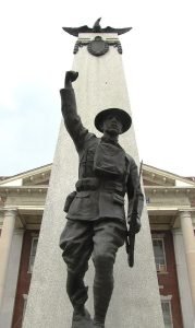 WWI Monument in Knoxville Tennessee